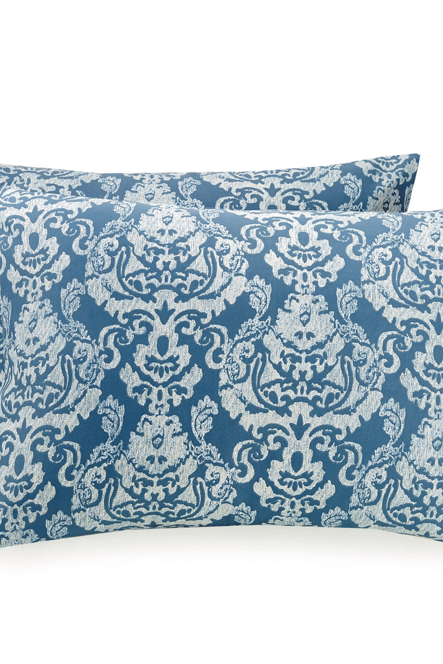 Tonal Damask 6-Piece Comforter Set By Jessica Simpson.-peking handicraft-Urbanheer