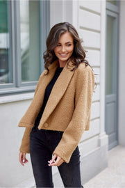 Jacket Women Comfort-Women`s Coats, Jackets-Roco Fashion-brown-one-size-fits-all-Urbanheer