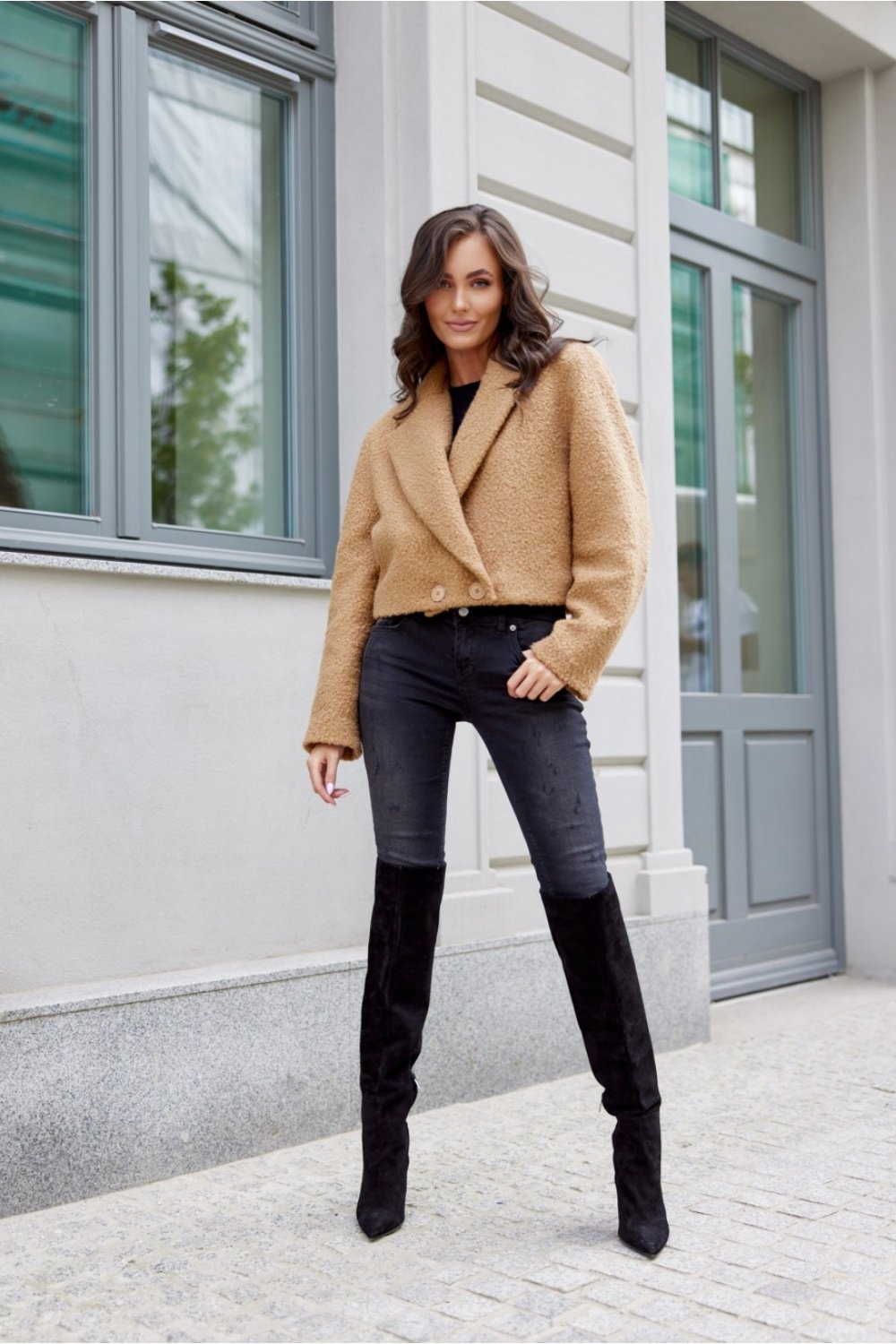 Jacket Women Comfort-Women`s Coats, Jackets-Roco Fashion-brown-one-size-fits-all-Urbanheer