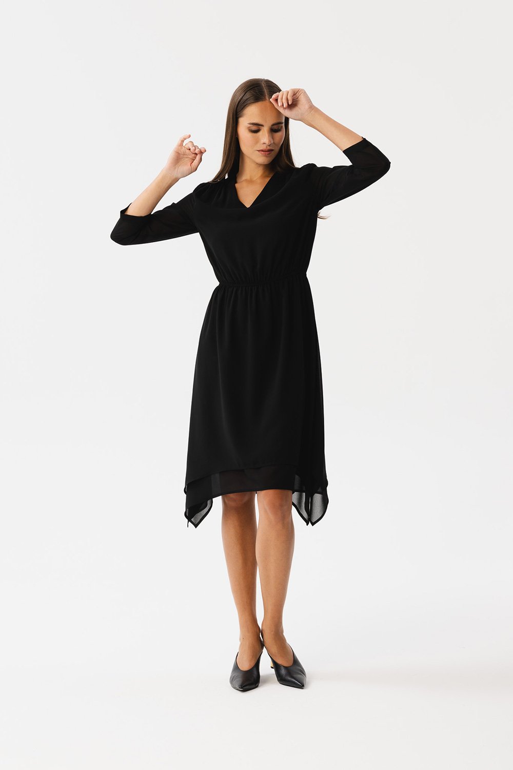 Cocktail Dress Women Outfit 185103 Stylove-Stylove-black-L-Urbanheer
