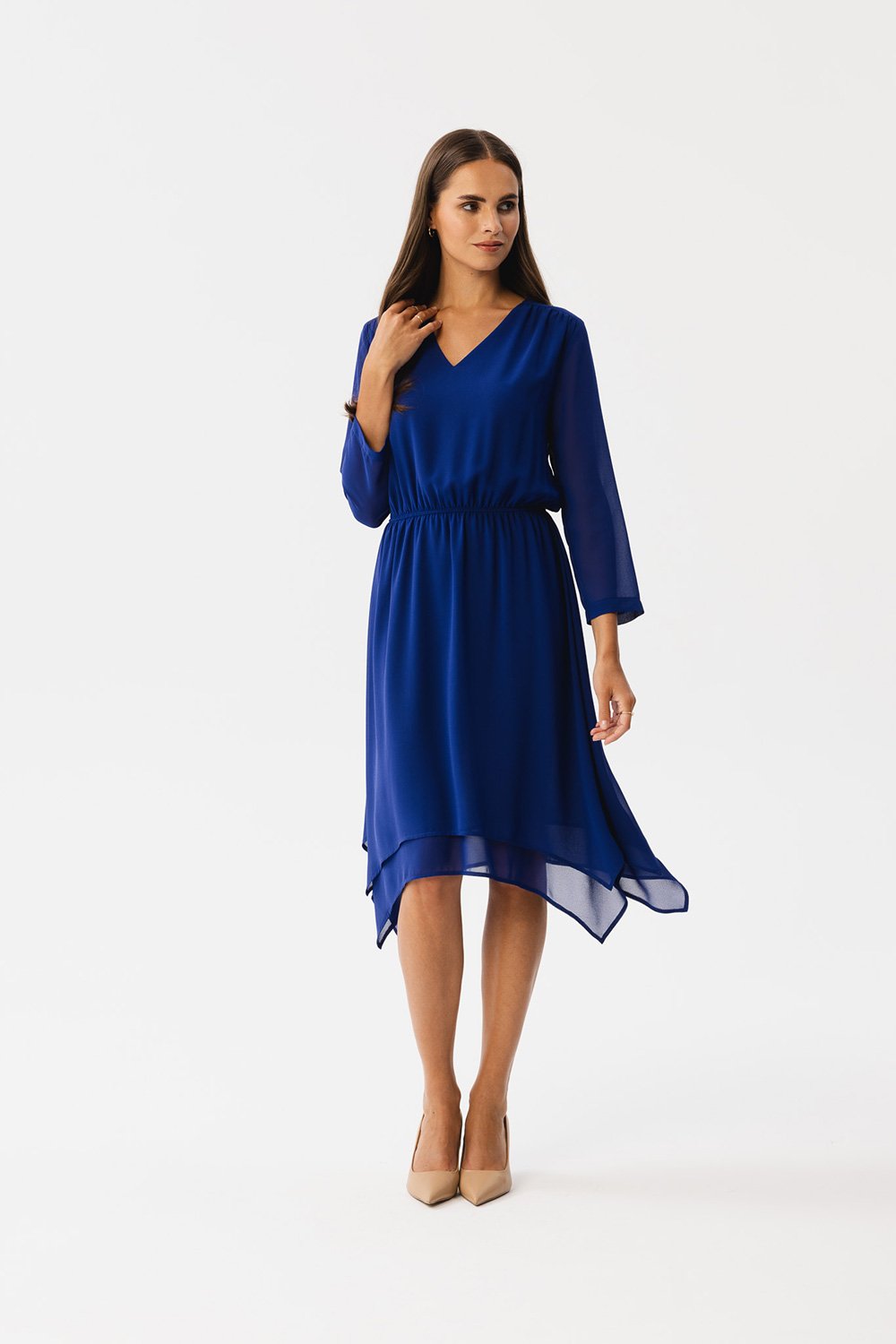 Cocktail Dress Women Outfit 185104 Stylove-Stylove-blue-L-Urbanheer