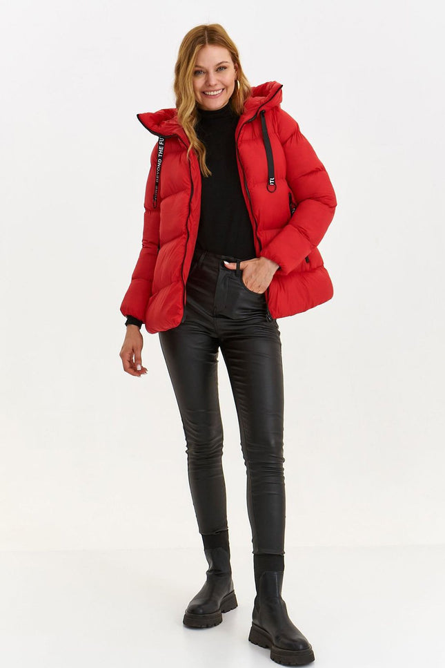 Jacket Women Outfit 186353 Top Secret-Women`s Coats, Jackets-Top Secret-red-34-Urbanheer