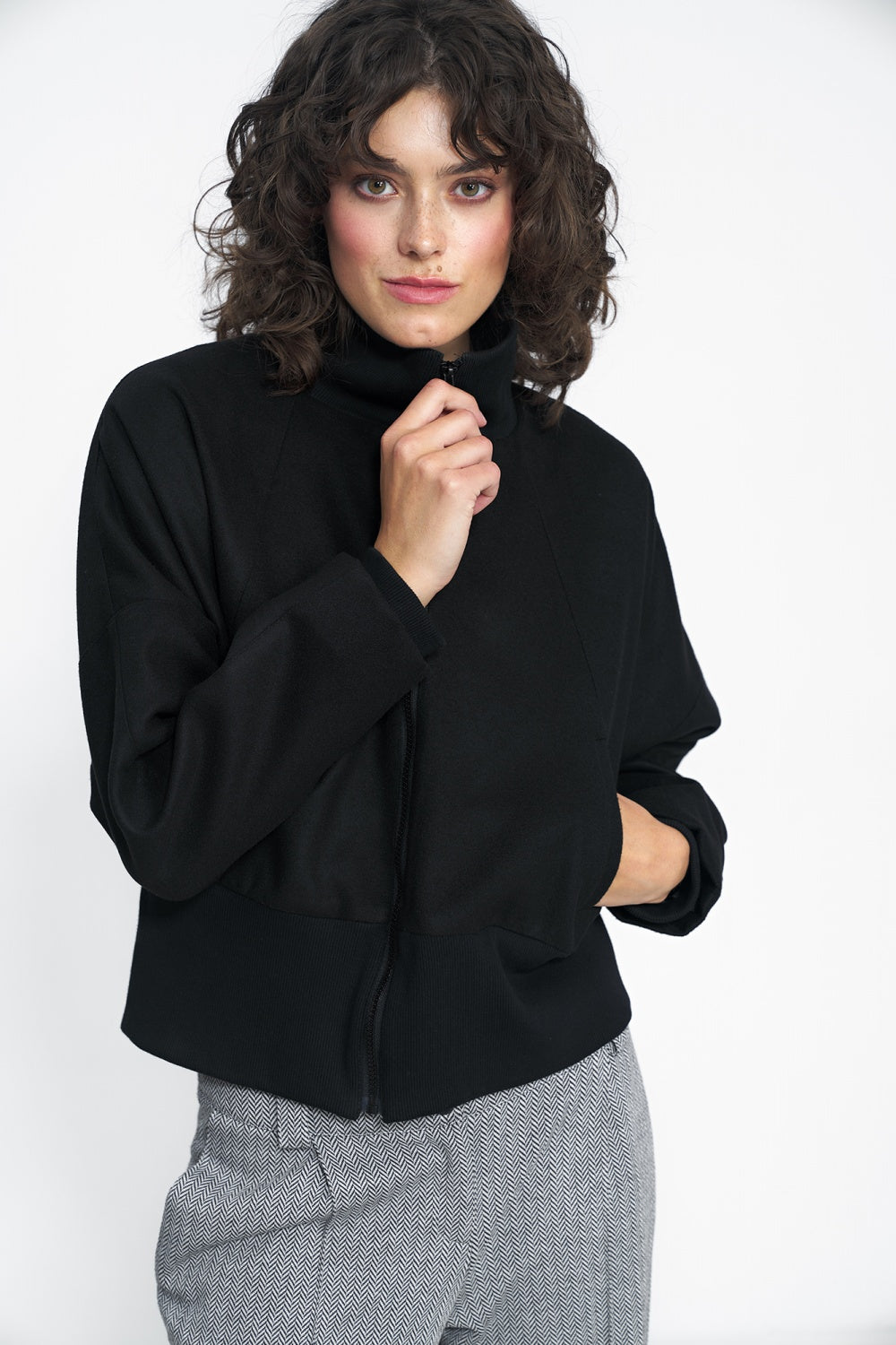 Jacket Women Comfort-Women`s Coats, Jackets-Nife-black-42-Urbanheer