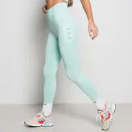 Ribbed Active Athletic Legging Peppermint-304 Clothing-Urbanheer