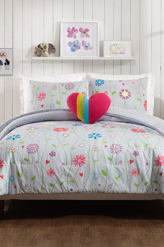 Growing Garden Comforter Set By Jessica Simpson.-peking handicraft-Twin-Urbanheer