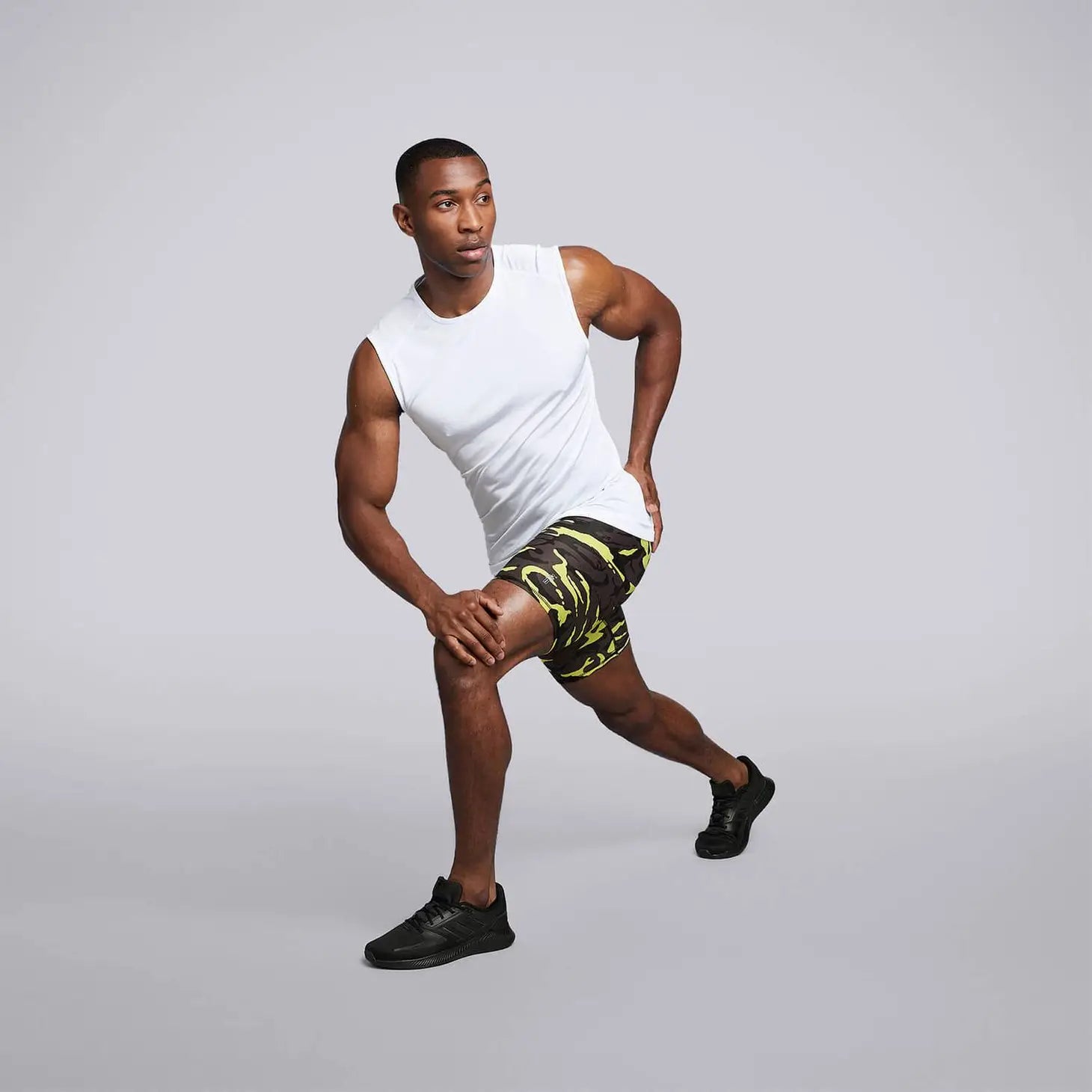 Male Soho Seamless 2.0 Tank - White-HPE Activewear-White-M-Urbanheer