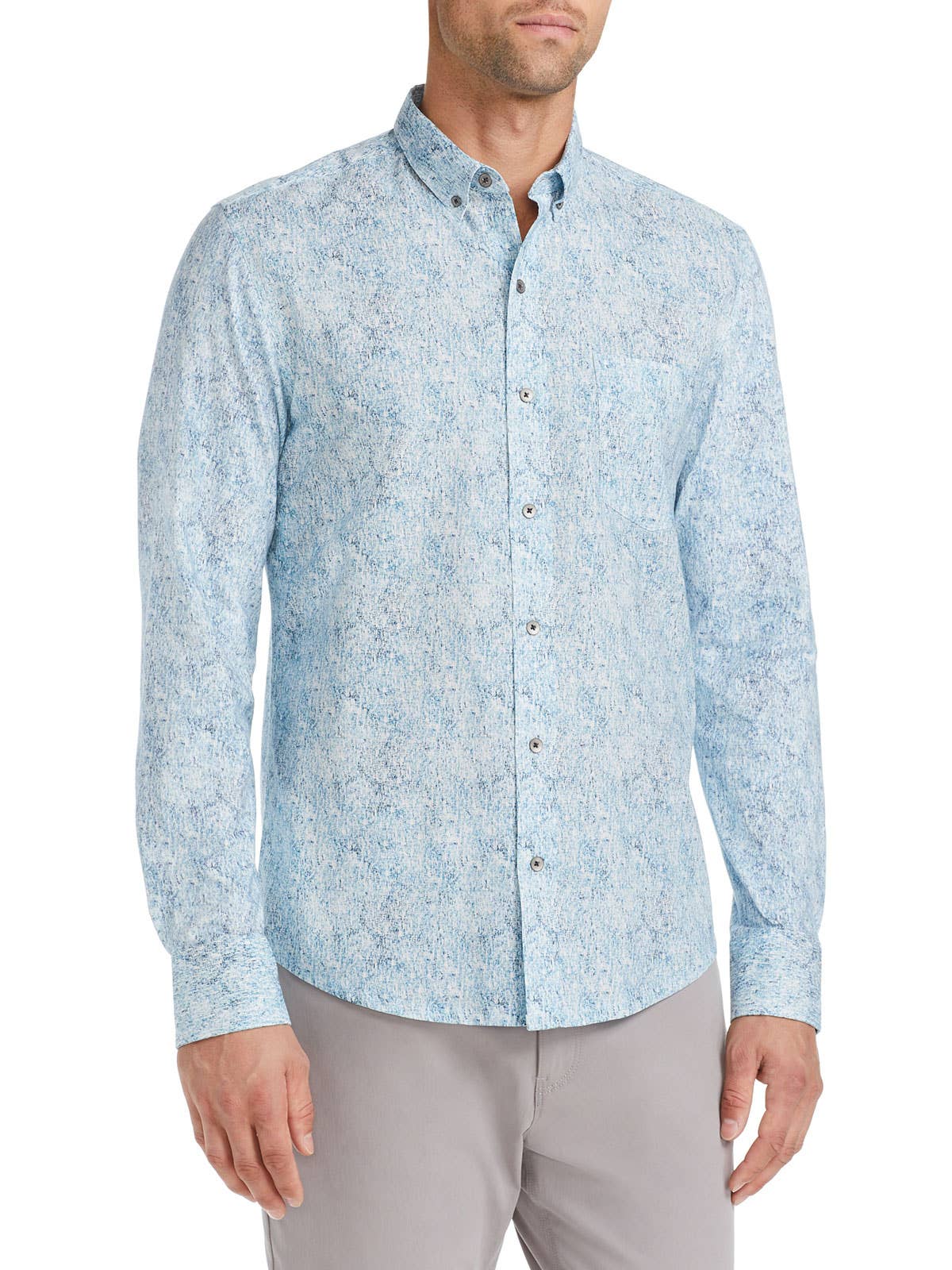 Linen Texture Woven Fabric Shirt-W.R.K-S-Urbanheer