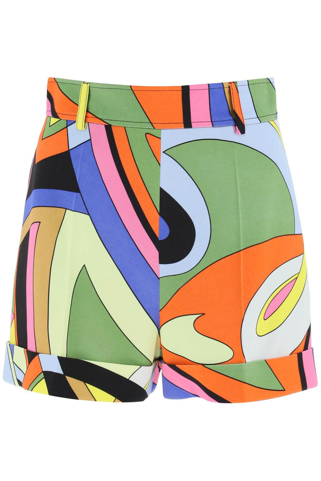 Moschino Multicolor Printed Shorts-Moschino-40-Urbanheer
