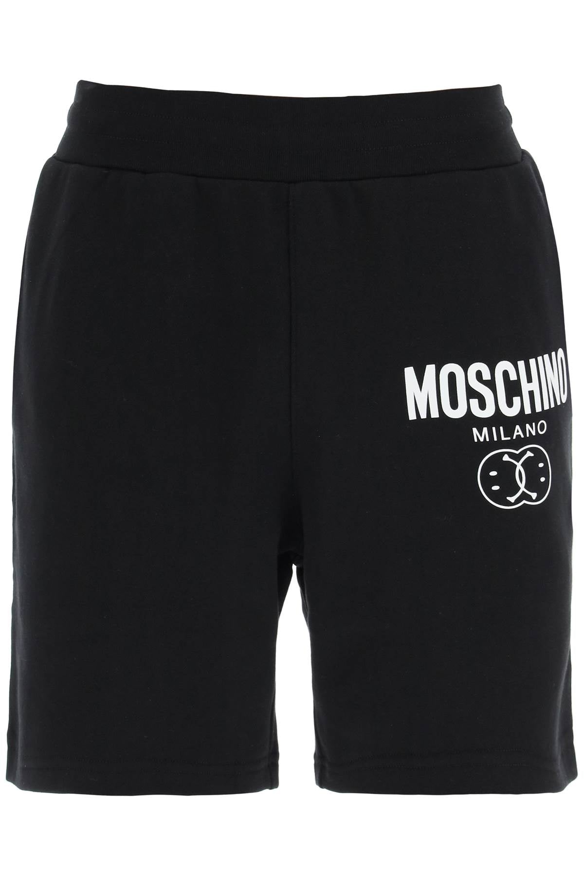 Moschino 'Double Question Mark' Logo Sweatshorts-Moschino-46-Urbanheer