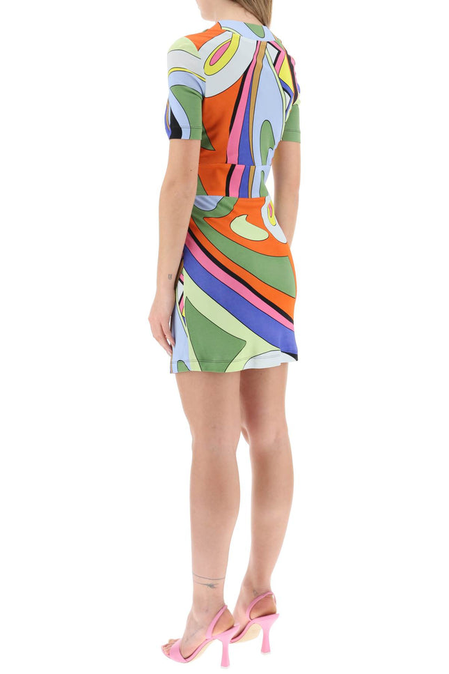 Moschino Multicolor Print Mini Dress-Moschino-Urbanheer