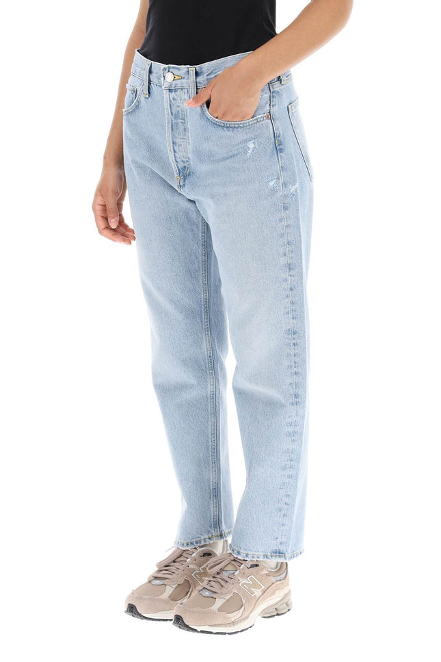 Agolde 'parker' jeans with light wash-Agolde-Urbanheer