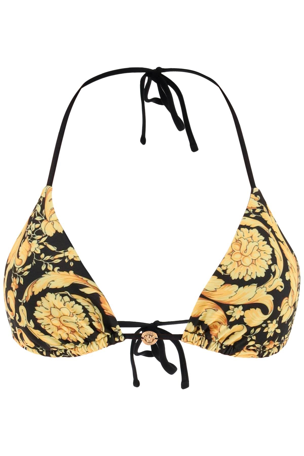 Versace barocco triangle bikini top-Versace-1-Urbanheer