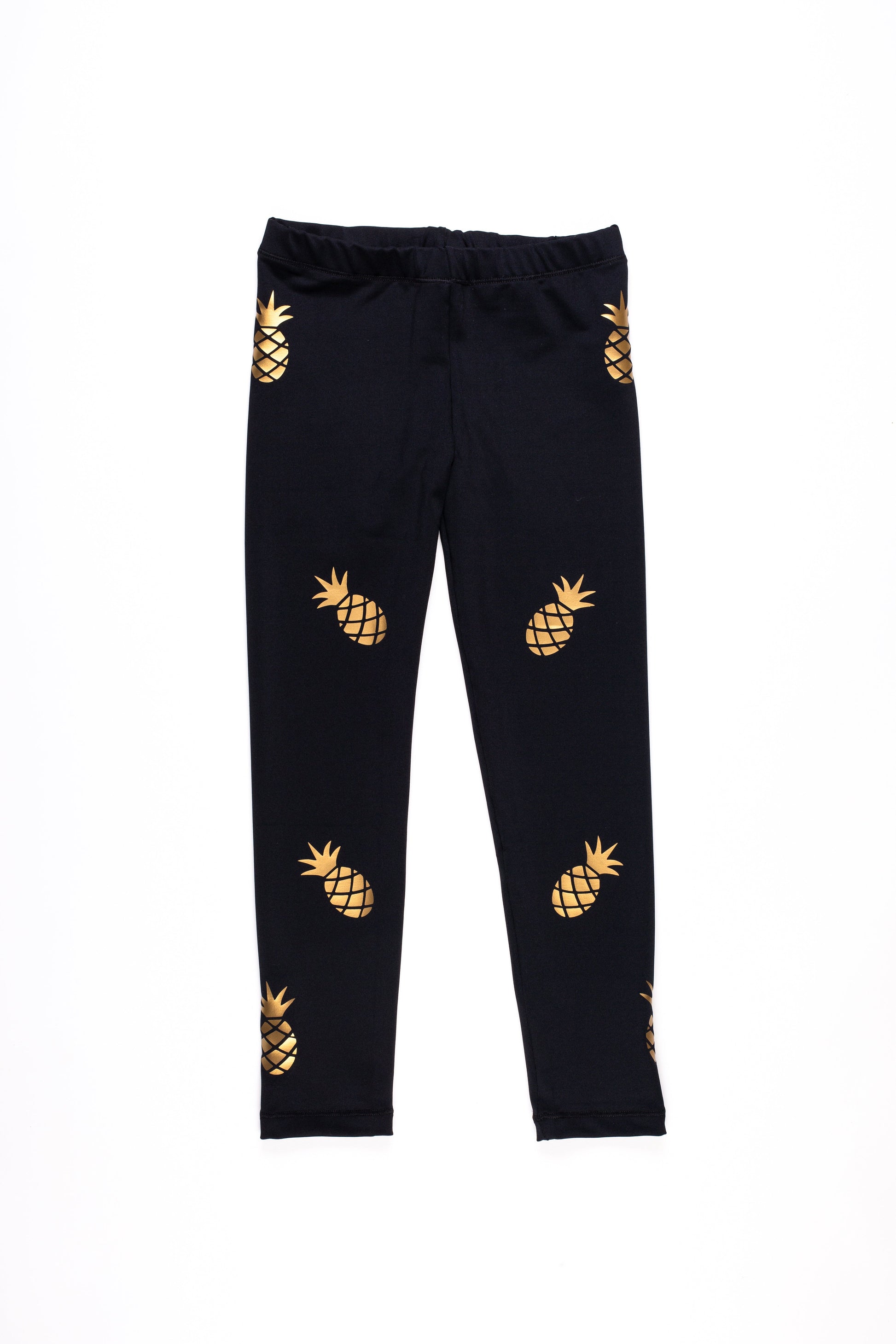 Pineapple Gold Leggings-Fanilu-4-Urbanheer