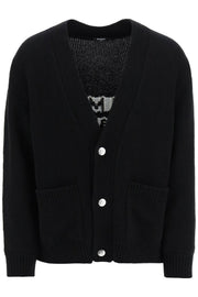 Balmain Jacquard Cardigan With Back Logo-Balmain-M-Urbanheer
