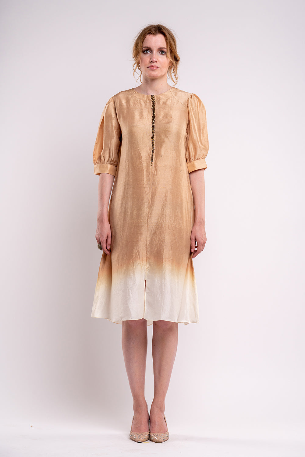 Kanso Coffee Dress-BURROW-XS-Coffee-Urbanheer