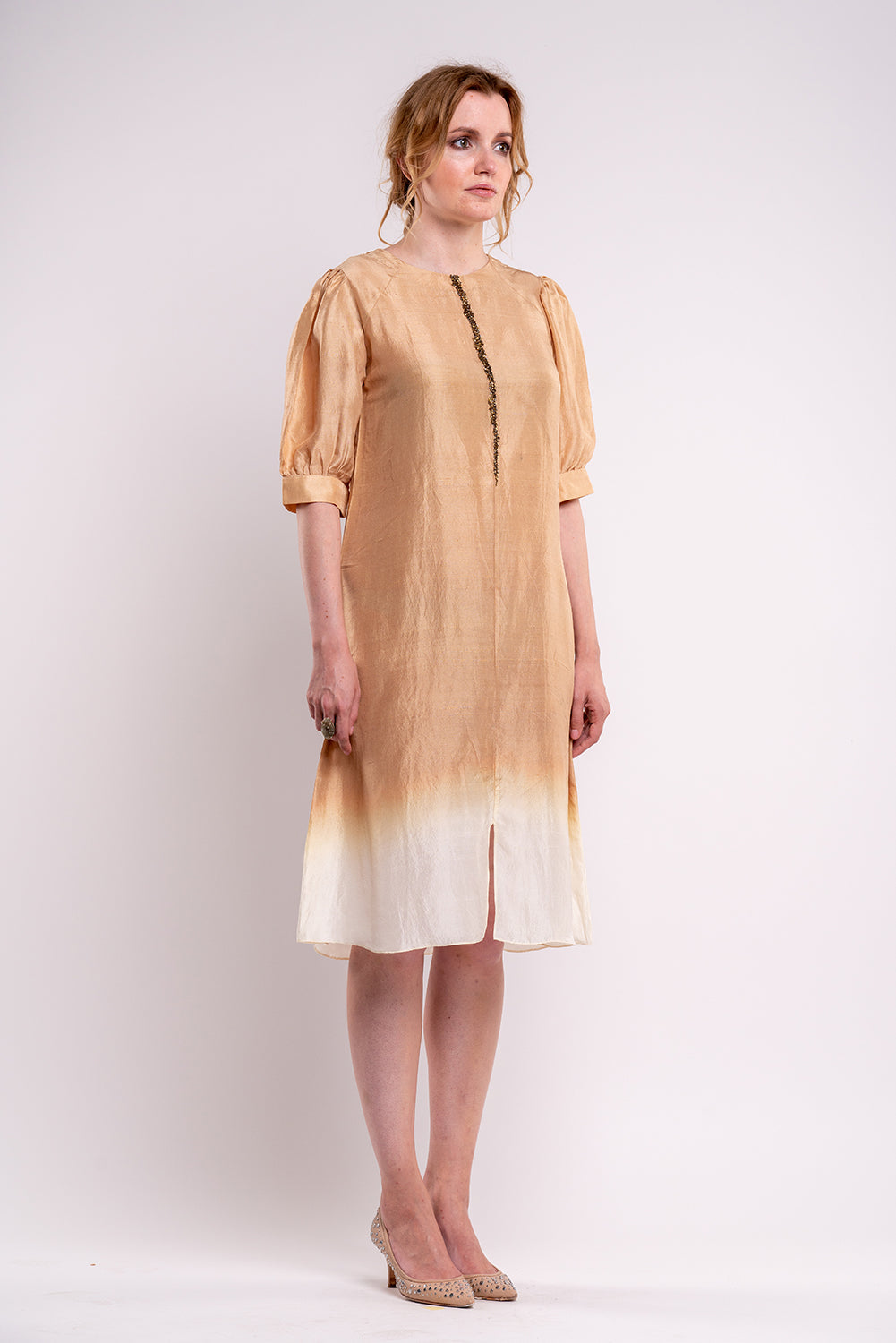 Kanso Coffee Dress-BURROW-XS-Coffee-Urbanheer