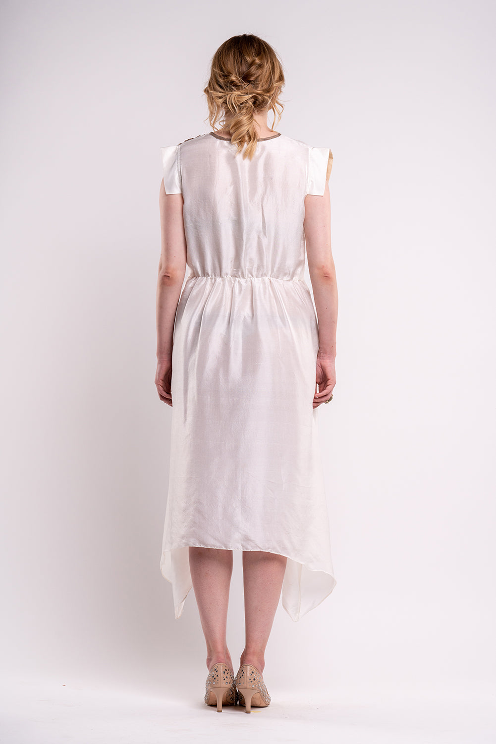 Datsuzoku Oak Dress-BURROW-XS-Cream/Oak-Urbanheer