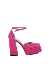 Ally Platform Heel-LulaMax Shoes-5-Pink-Urbanheer