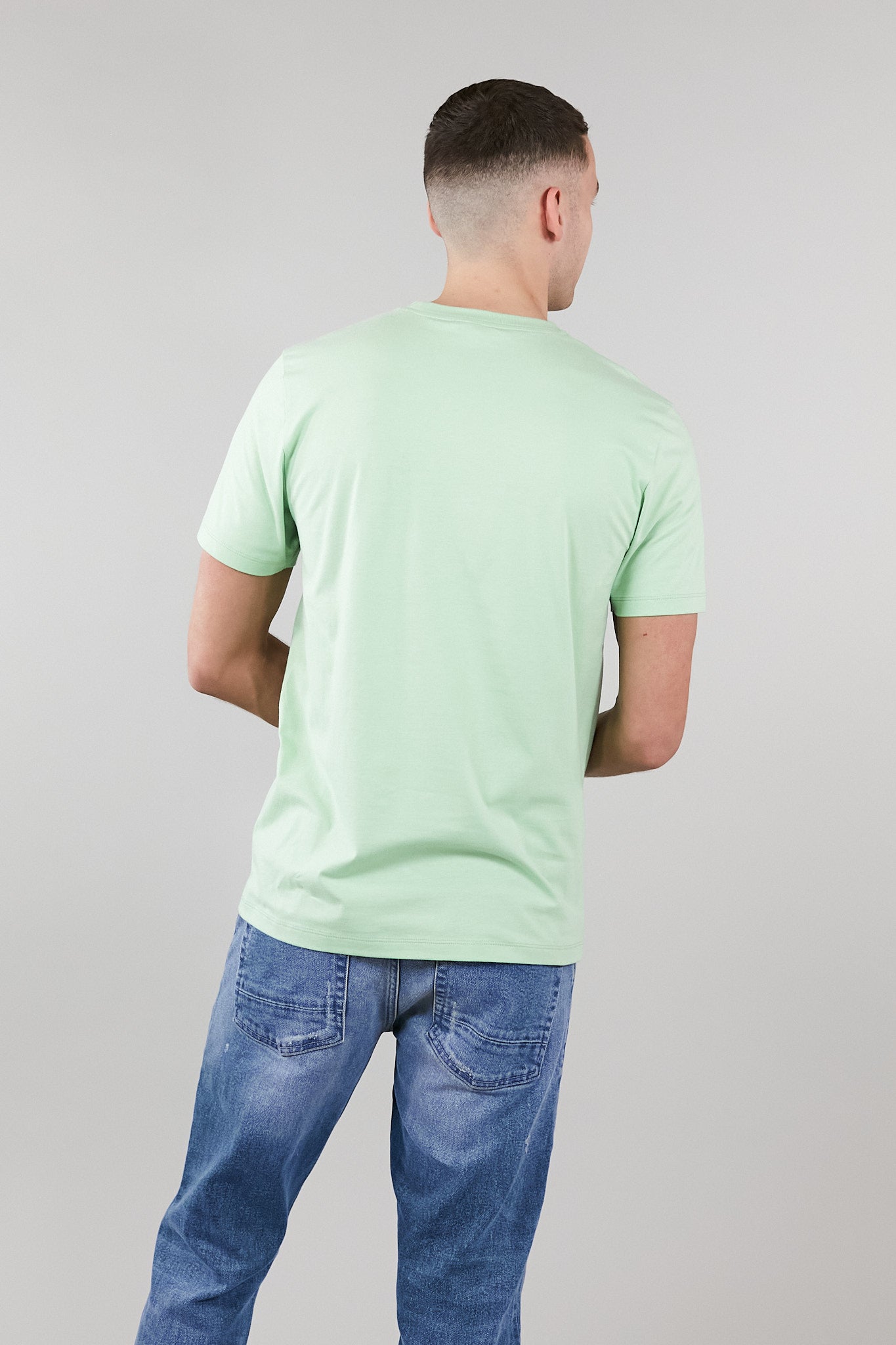 Light Green Low Carbon T-Shirt-Cerulean Hera-L-Urbanheer