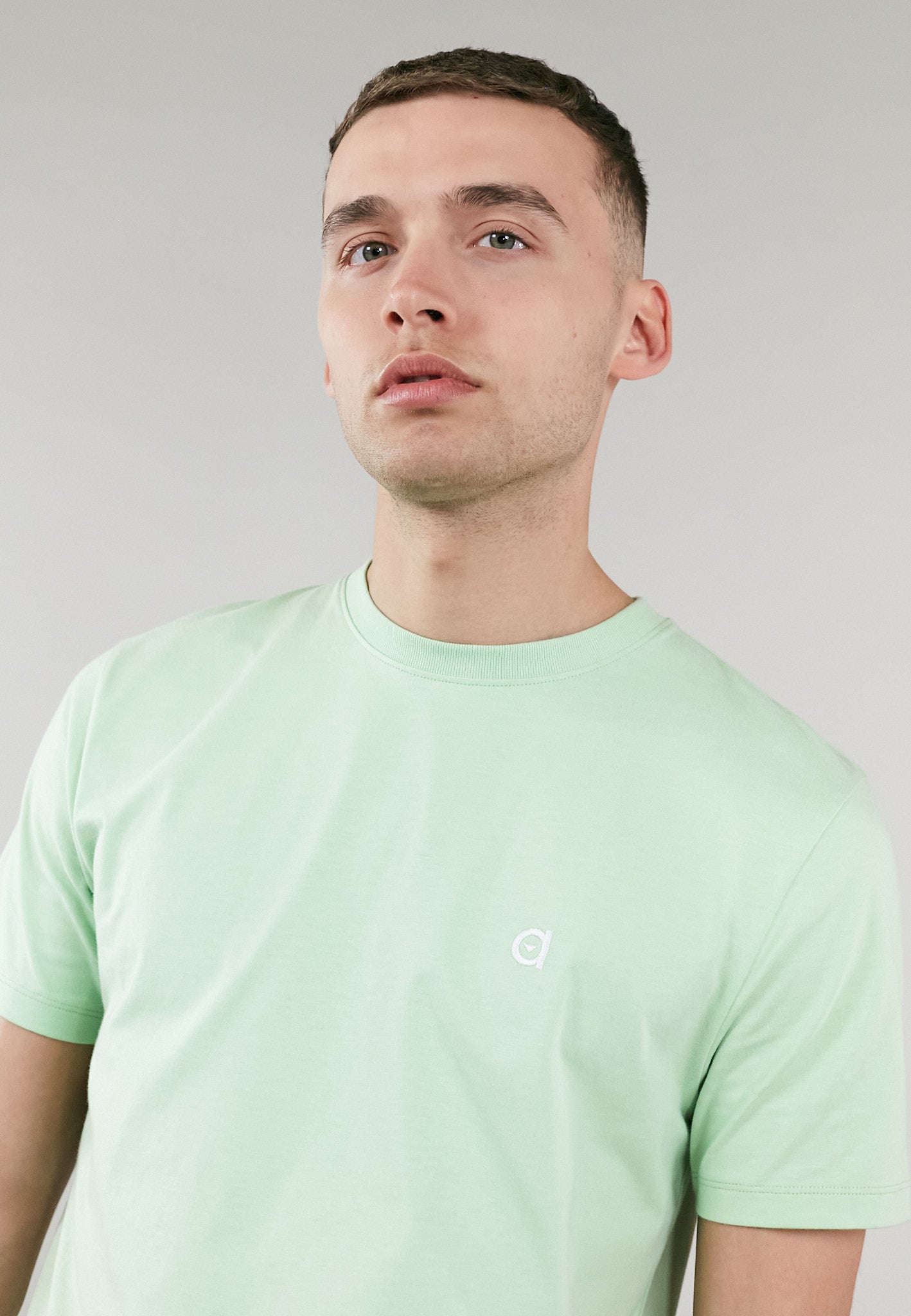 Light Green Low Carbon T-Shirt-Cerulean Hera-L-Urbanheer