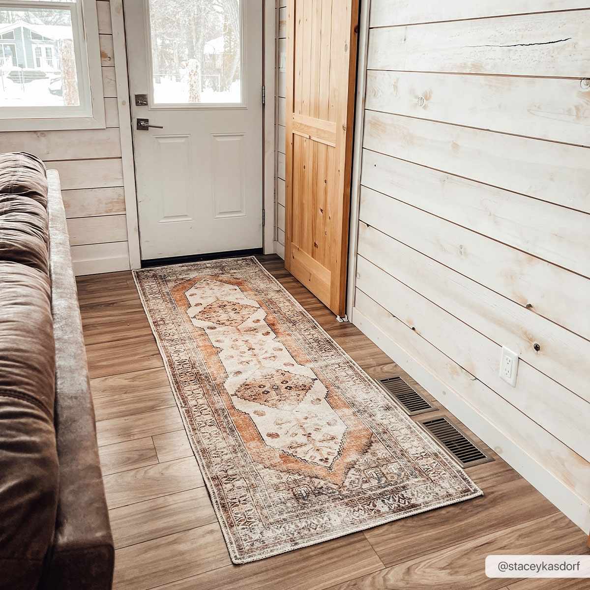 Arncliffe Washable Area Rug-Rugs-Hauteloom-2'7" x 7'10" Runner-Urbanheer