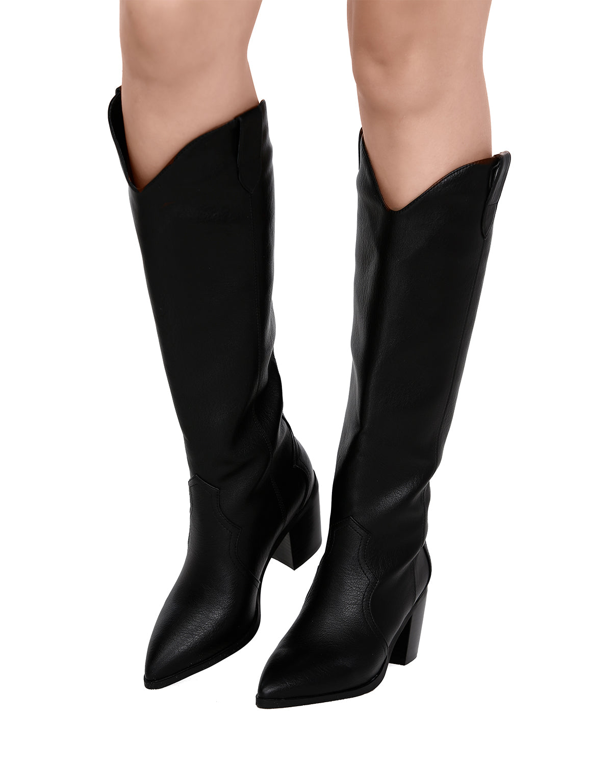 Athena Western Boot-LulaMax Shoes-5-Off White-Urbanheer