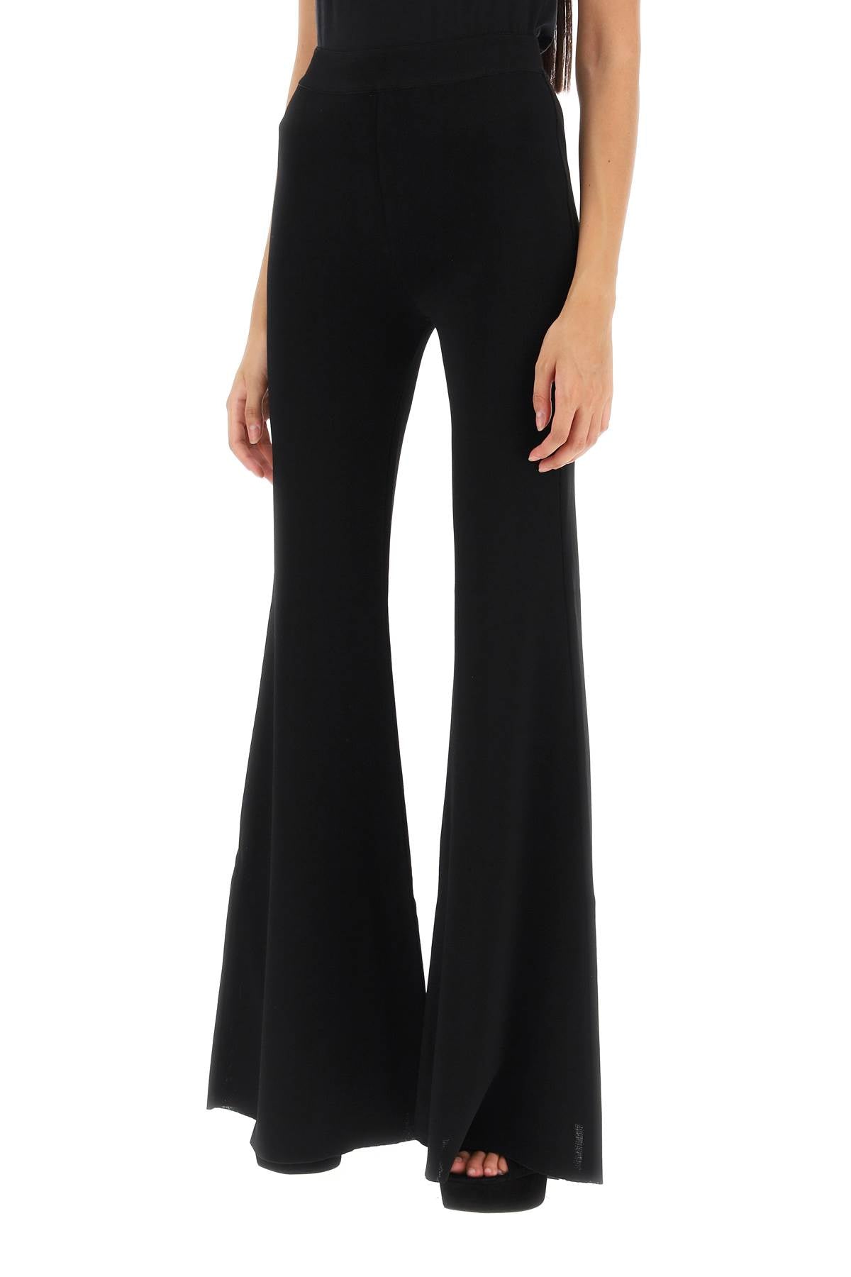 Balmain technical jersey flared pants-Balmain-40-Urbanheer