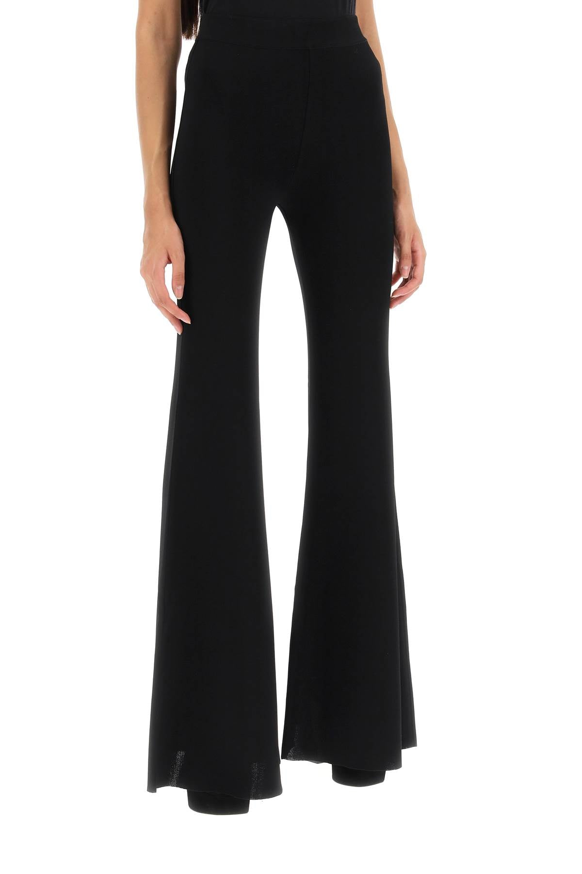 Balmain technical jersey flared pants-Balmain-40-Urbanheer
