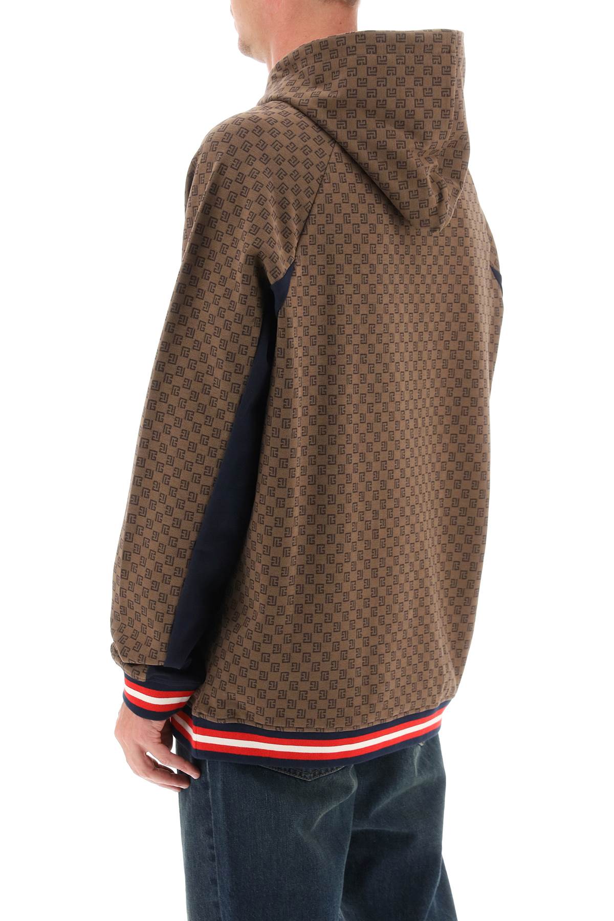 Balmain Mini Monogram Jacquard Hoodie-Balmain-L-Urbanheer