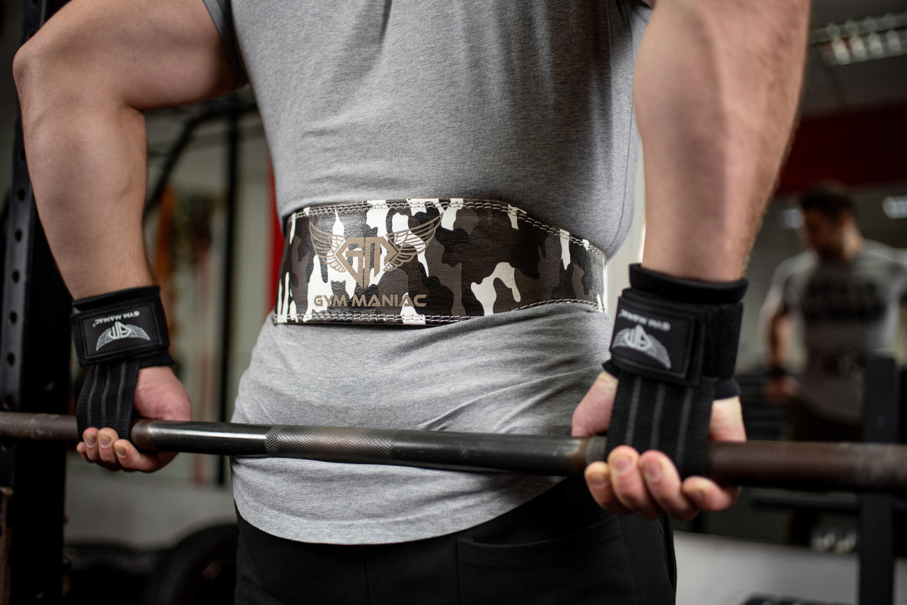 Gym Maniac GM Weight Lifting Belt - Camo-Gym Maniac GM s.r.o.-S-Urbanheer