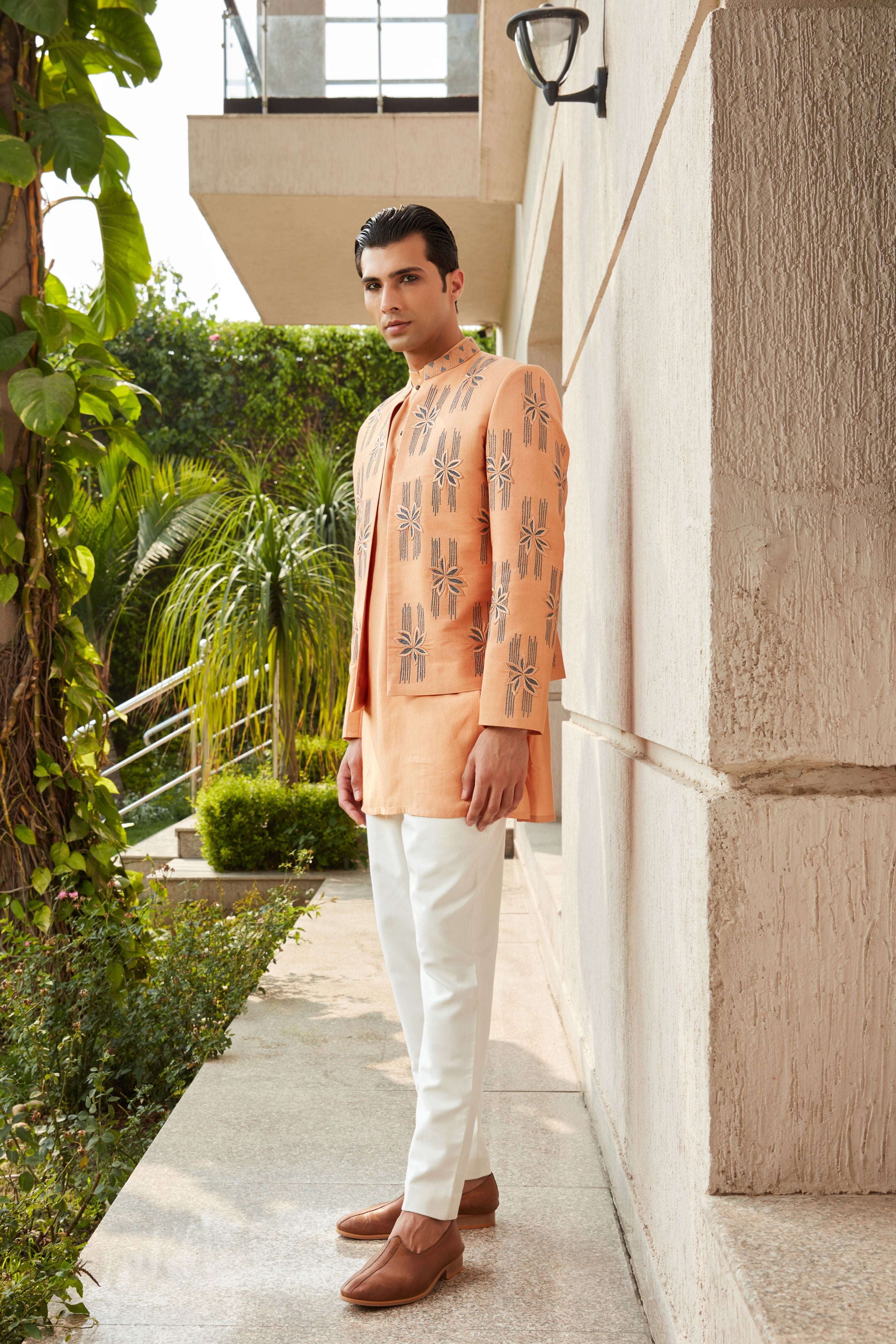 Rohaan- Jacket Set-Bohame-XS-5'-5'4"-Rose Gold-Urbanheer