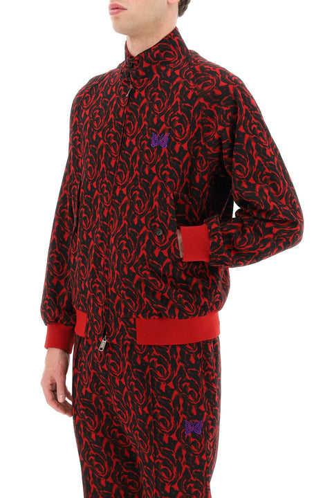 Baracuta x needles harrington track jacket in jacquard jersey-Baracuta X Needles-36-Urbanheer