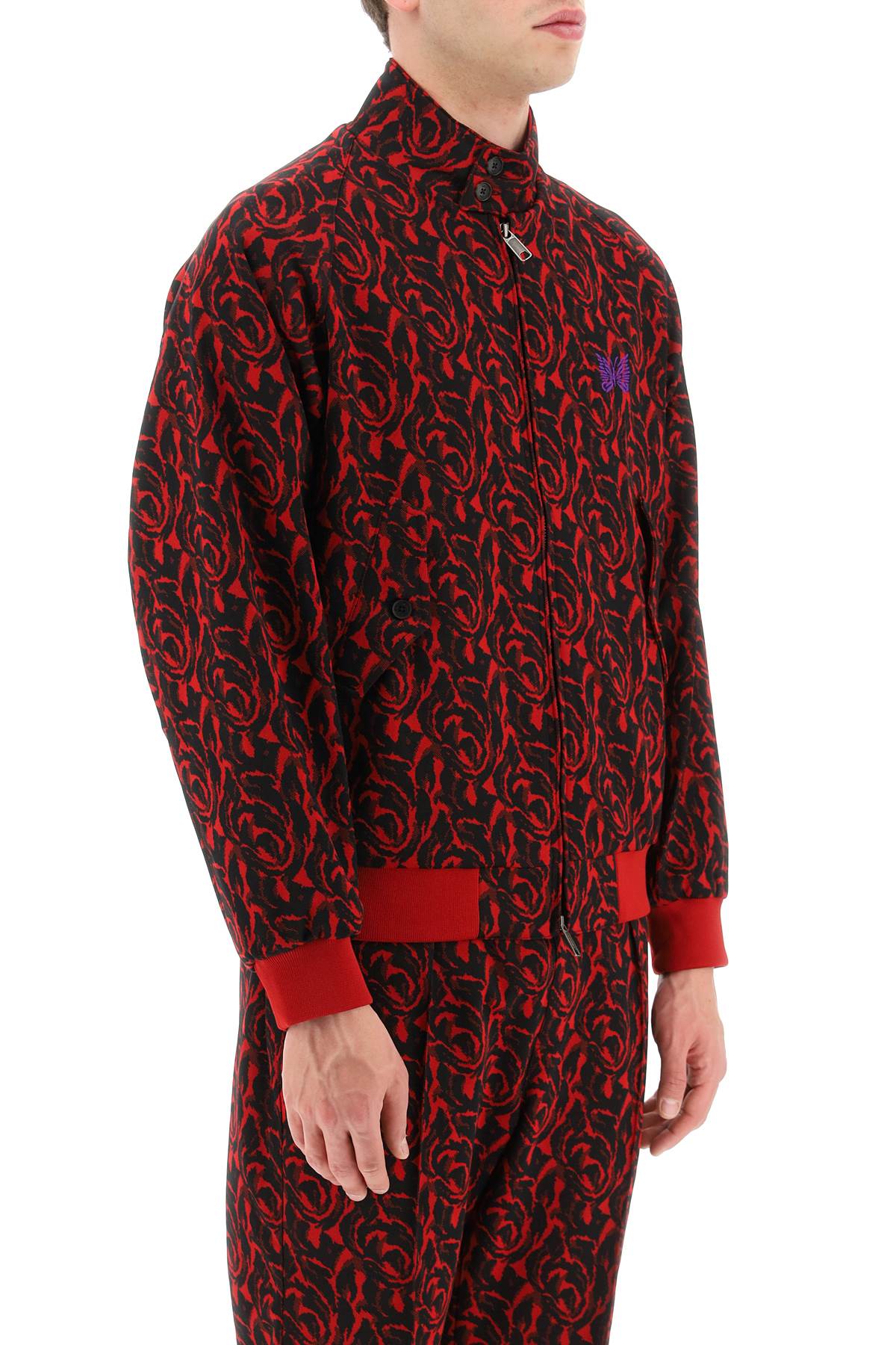 Baracuta x needles harrington track jacket in jacquard jersey-Baracuta X Needles-36-Urbanheer