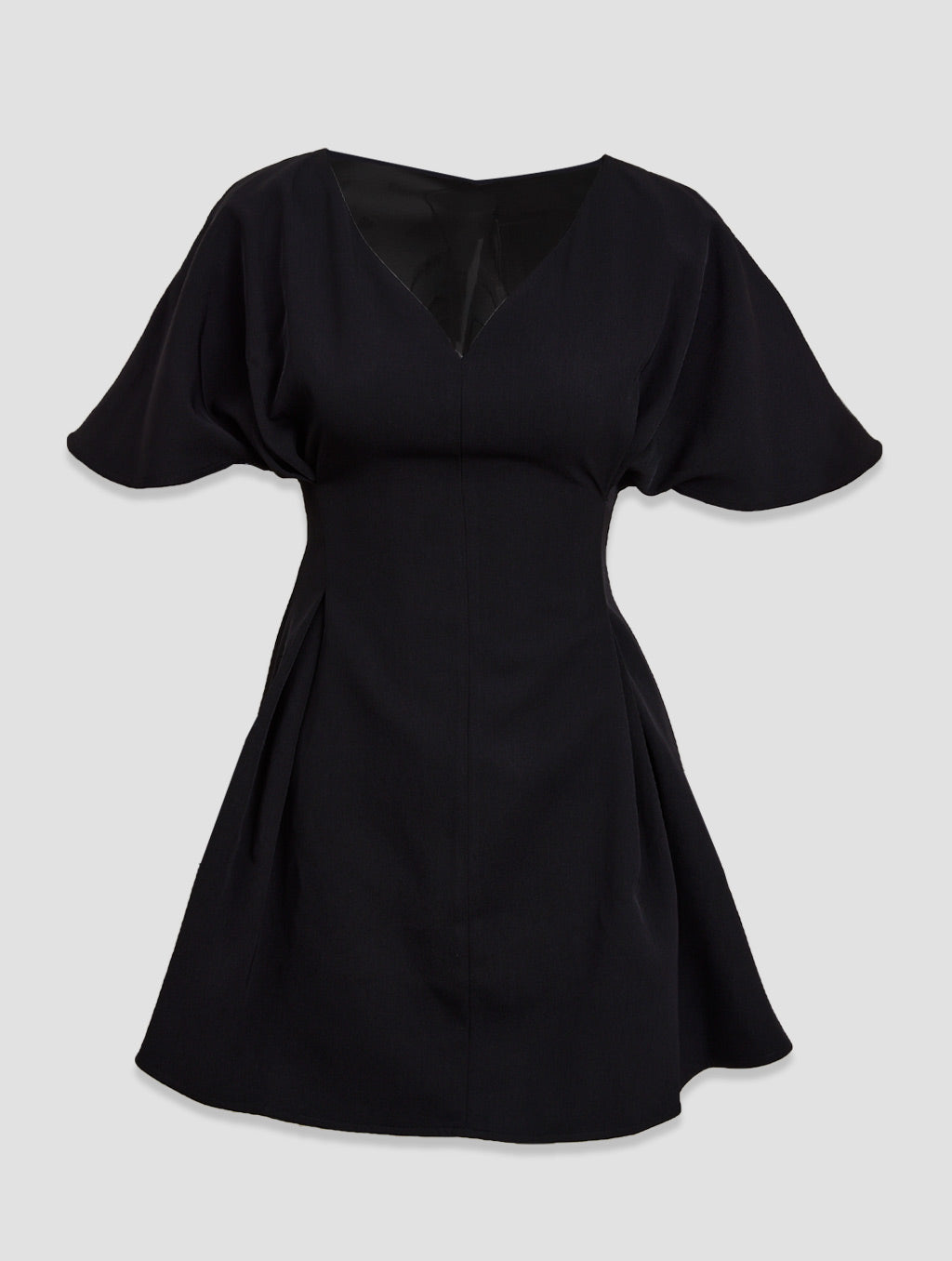 Bell Sleeve Mini Dress-Lattelier-S-Urbanheer