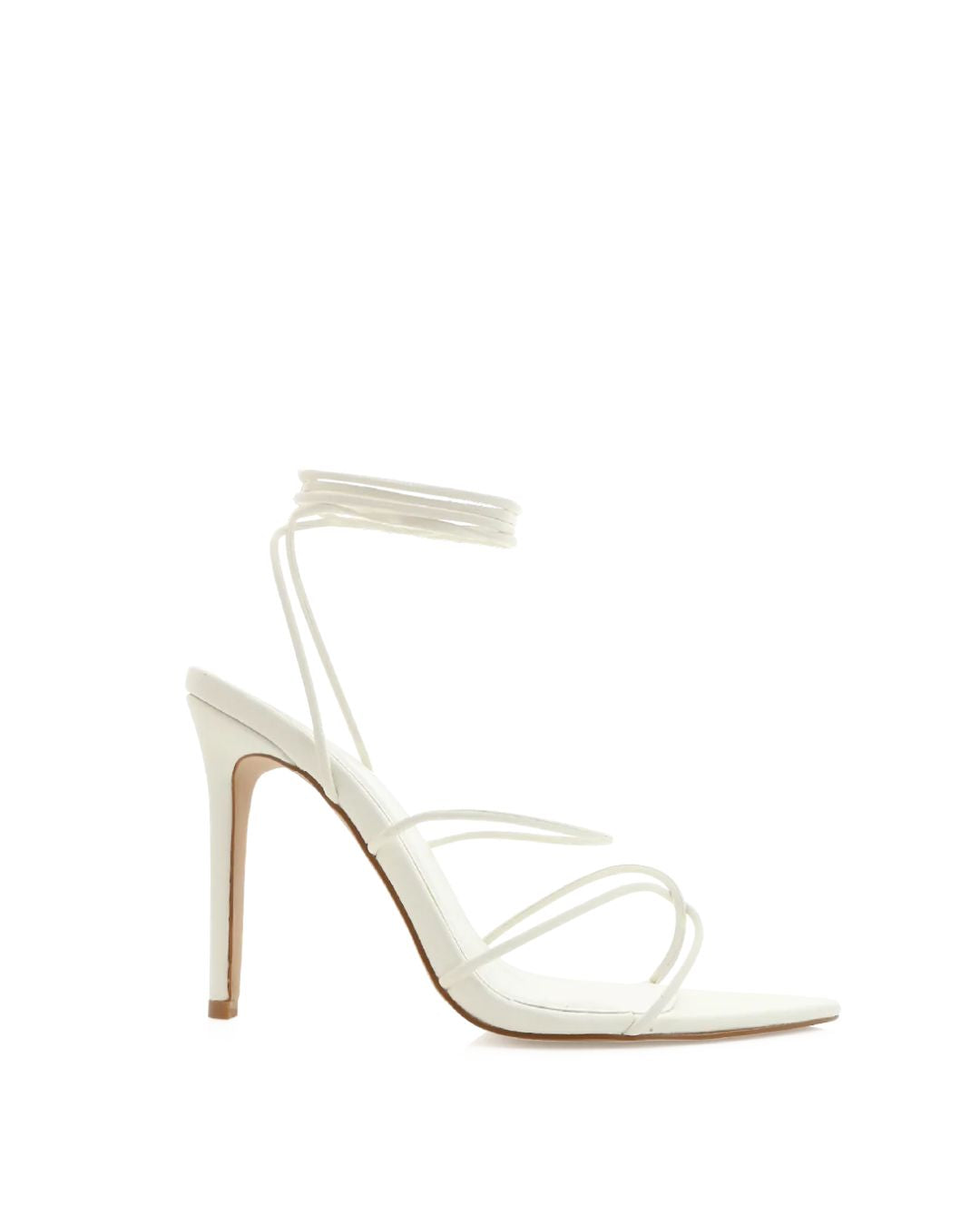 Bella Stiletto Heel-LulaMax Shoes-5-White-Urbanheer