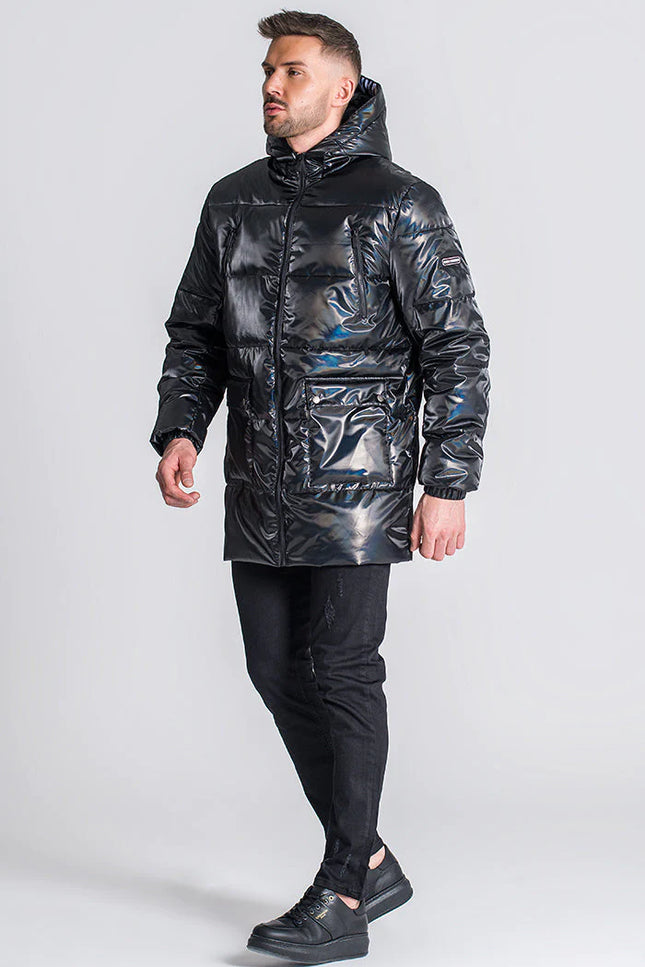 Gk Lux Black Iceland Puffer Coat-Clothing - Men-Gianni Kavanagh-Urbanheer