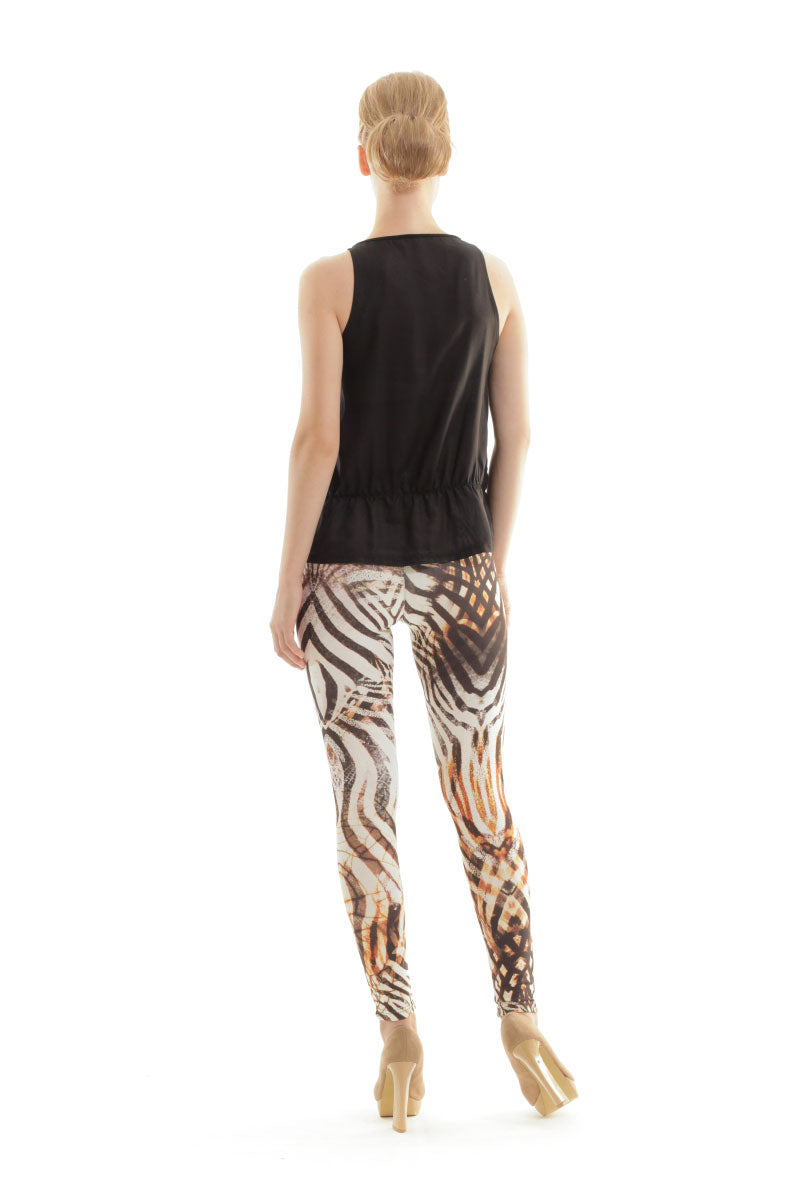 Animal Print Silky Pants-Conquista-36-Urbanheer
