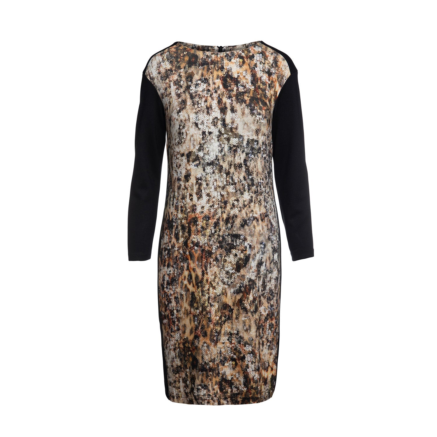 Straight Print Dress Conquista-Dresses-Conquista-36-Urbanheer