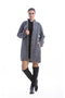 A Line Black Coat-Outerwear-Conquista-M-Urbanheer