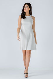 A Line Sleeveless Sand Dress-Conquista-42-Urbanheer