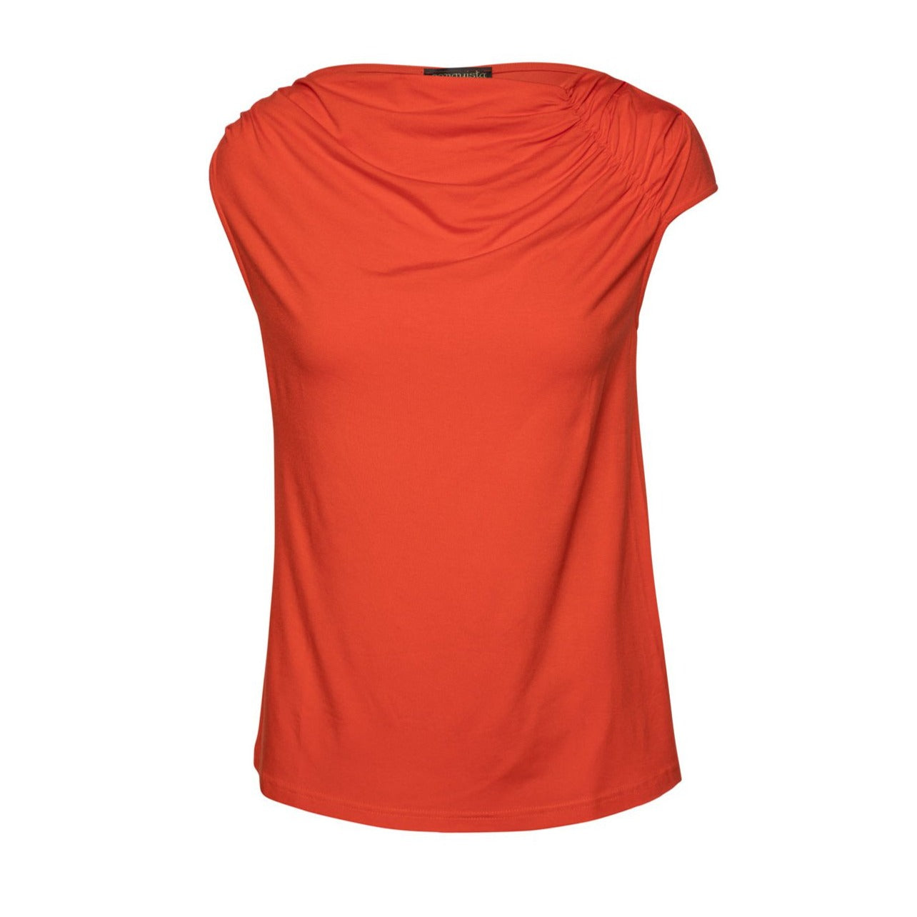 Orange Asymmetric Top-Tops-Conquista-XS-Urbanheer