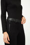 Mid Rise Pleather Detail Jeggings Black-Conquista-38-Urbanheer