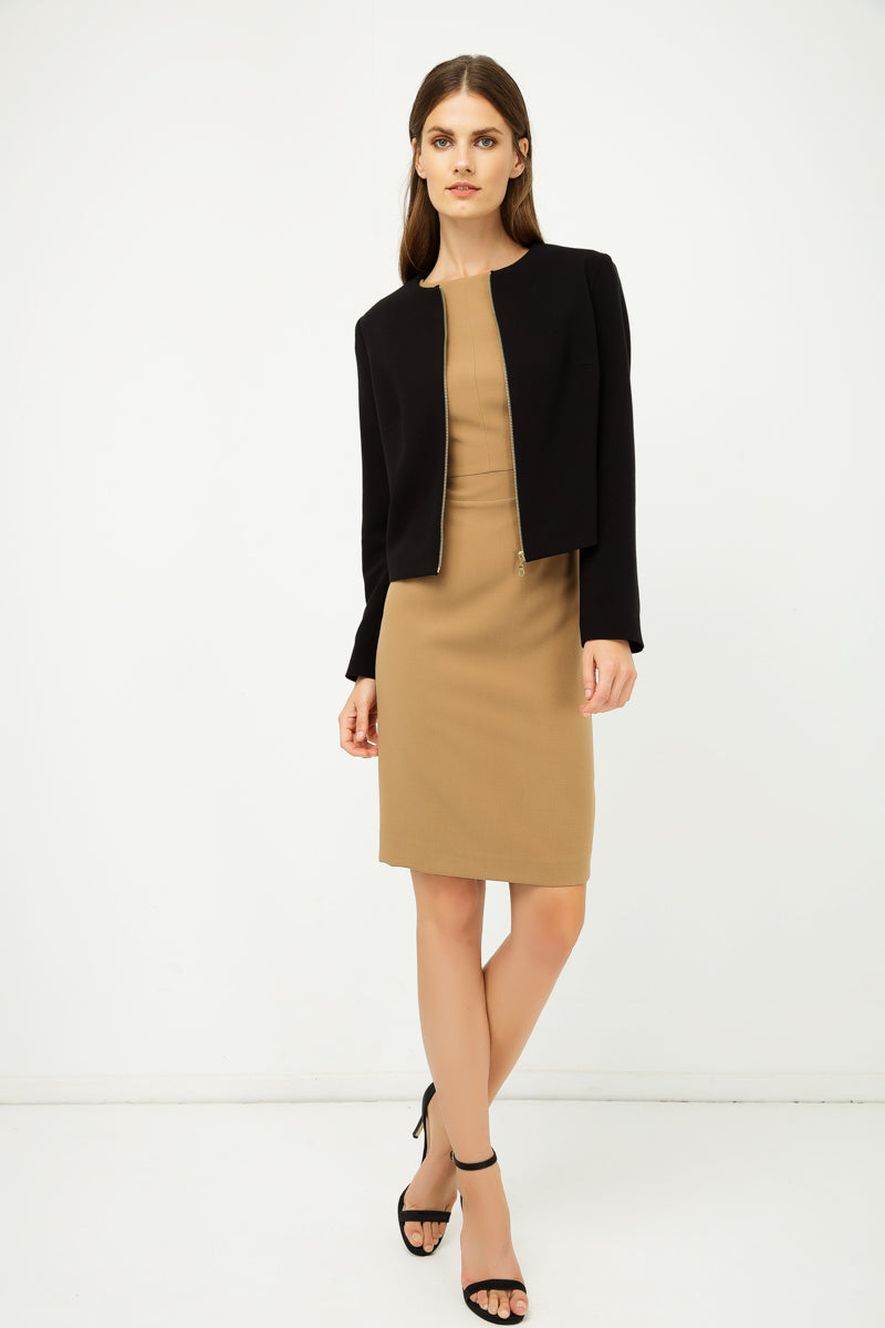 Long Sleeve Straight Jacket-Outerwear-Conquista-40-Urbanheer