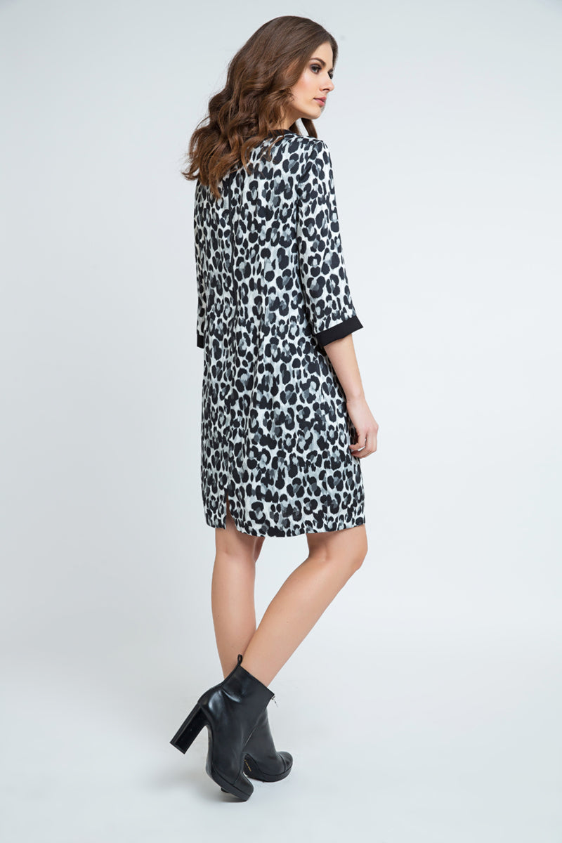 Animal Print Sack Dress-Conquista-38-Urbanheer