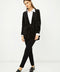 Velvet Cardigan with Ties in Black-Conquista-38-Urbanheer