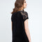 Velvet and Lace Black Dress-Conquista-36-Urbanheer