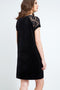 Velvet and Lace Black Dress-Conquista-36-Urbanheer