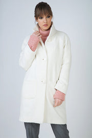 Cosy Button Coat With Pockets-Conquista-38-Urbanheer