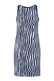 Sleeveless Zebra Print Dress-Dresses-Conquista-38-Urbanheer
