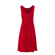 Tie Waist Sleeveless Dress-Dresses-Conquista-44-Urbanheer